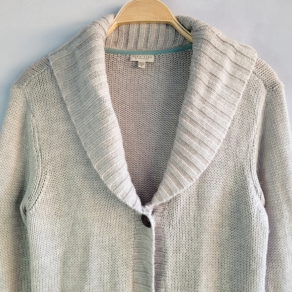 Live Life by Sanctuary Rustic Knit Cardigan Women's Small - Picture 3 of 8
